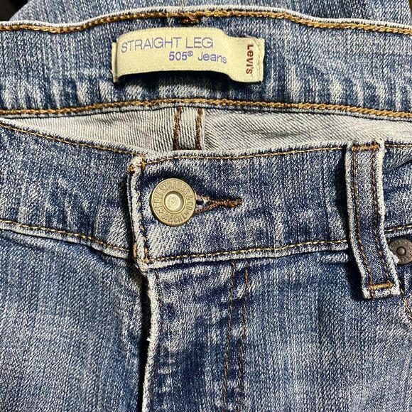 Vintage Levi’s Women’s Size 10 Medium 505 Jeans Straight Leg 1990's Genuine - Picture 7 of 10